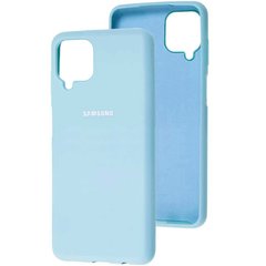 Оригинальный чехол для Samsung Galaxy A12 (SM-A125) Soft case Голубой смотреть фото | belker.com.ua
