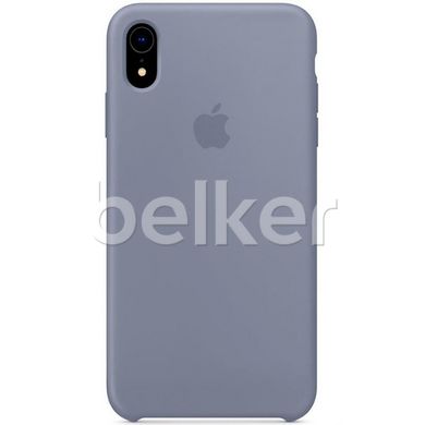 Оригинальный чехол для iPhone XR Silicone Case Серый смотреть фото | belker.com.ua