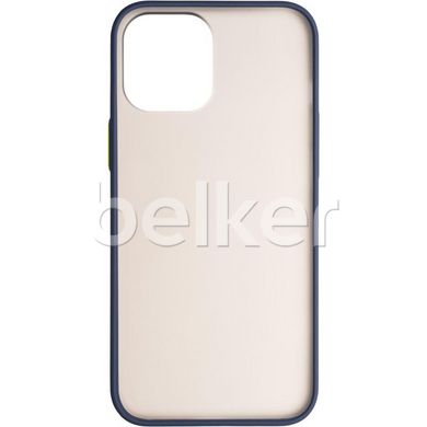 Противоударный чехол для iPhone 12 Pro Max LikGus Синий смотреть фото | belker.com.ua