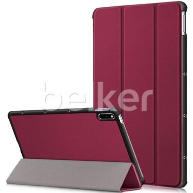 Чехол для Huawei MatePad 10.4 2020 Moko кожаный Бордовый смотреть фото | belker.com.ua