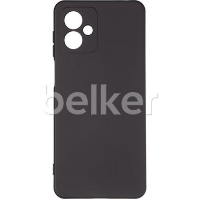 Противоударный чехол для Motorola G14 Full soft case Черный
