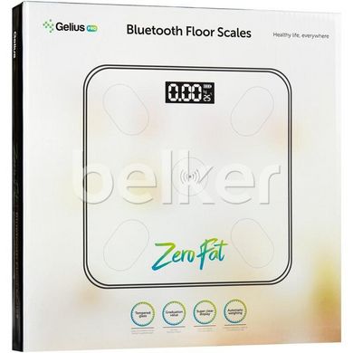 Умные весы Gelius Floor Scales Zero Fat GP-BS001 Черные