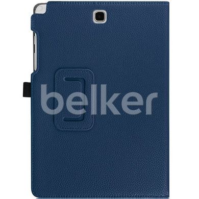 Чехол для Samsung Galaxy Tab A 9.7 T550, T555 TTX Кожаный Темно-синий смотреть фото | belker.com.ua