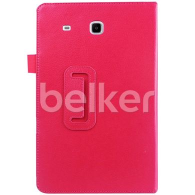 Чехол для Samsung Galaxy Tab E 9.6 T560, T561 TTX Кожаный Малиновый смотреть фото | belker.com.ua