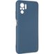 Чехол для Xiaomi Redmi Note 10 Full Soft case Синий в магазине belker.com.ua