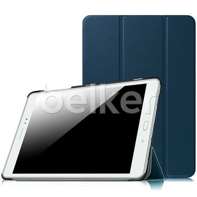 Чехол для Samsung Galaxy Tab A 9.7 T550, T555 Moko кожаный Темно-синий смотреть фото | belker.com.ua