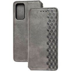 Чехол книжка для Samsung Galaxy S20 FE G780 Getman case Cubic Серый смотреть фото | belker.com.ua