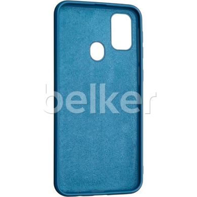 Защитный чехол для Samsung Galaxy M30s M307 Full Soft case Синий смотреть фото | belker.com.ua