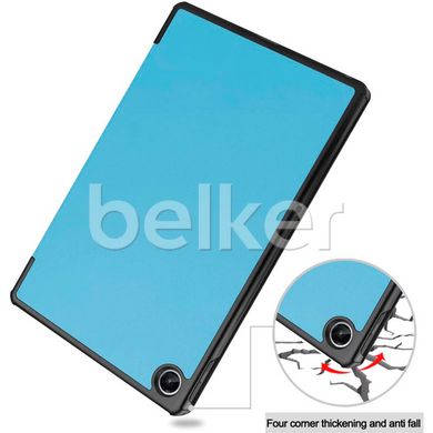 Чехол для Lenovo Tab M10 Plus 3rd Gen 10.6 2022 Moko кожаный Голубой