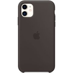 Чехол для iPhone 11 Apple Silicone Case Черный смотреть фото | belker.com.ua
