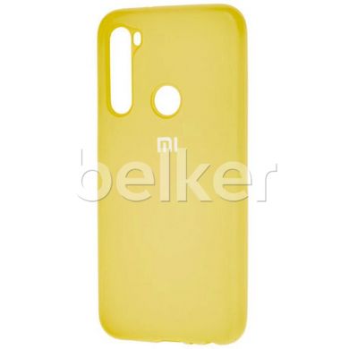 Оригинальный чехол Xiaomi Redmi Note 8T Silicone Case Жёлтый смотреть фото | belker.com.ua