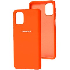 Оригинальный чехол для Samsung Galaxy M31s (M317) Soft case Оранжевый