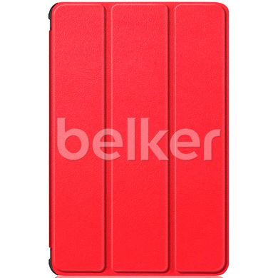 Чехол для Samsung Galaxy Tab S7 FE T733 Moko кожаный Красный