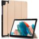 Чехол для Samsung Galaxy Tab A8 10.5 2021 Moko кожаный Золотой в магазине belker.com.ua