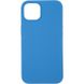 Чехол для iPhone 13 Full Soft Case Hoco Голубой в магазине belker.com.ua