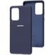 Оригинальный чехол для Samsung Galaxy A72 (A725) Soft case Синий в магазине belker.com.ua