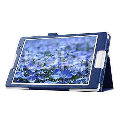 Чехол для Lenovo Tab 3 8.0 850 TTX кожаный Темно-синий смотреть фото | belker.com.ua