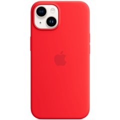 Силиконовый чехол Apple Silicone Case MagSafe (PRODUCT)RED (MPRW3) для iPhone 14