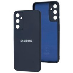 Оригинальный чехол для Samsung Galaxy A05s (A057) Silicone case Темно синий