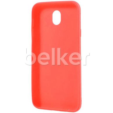 Силиконовый чехол для Samsung Galaxy J5 2017 (J530) Belker Красный смотреть фото | belker.com.ua