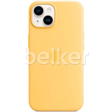 Силиконовый чехол Apple Silicone Case MagSafe Sunglow (MPT23) для iPhone 14