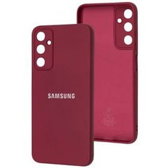 Оригинальный чехол для Samsung Galaxy A05s (A057) Silicone case Марсала