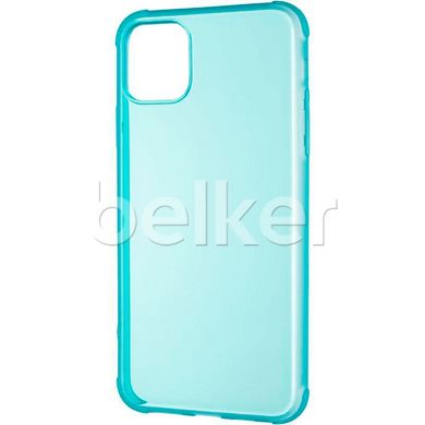 Противоударный силиконовый чехол для iPhone 11 Pro Max Gelius Proof Голубой смотреть фото | belker.com.ua