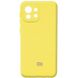 Оригинальный чехол для Xiaomi Mi 11 Lite Soft case Желтый