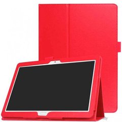 Чехол для Huawei MediaPad M5 Lite TTX кожаный Красный смотреть фото | belker.com.ua
