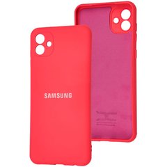 Оригинальный чехол для Samsung Galaxy A04 (A045) Soft Case Малиновый