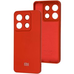 Оригинальный чехол для Xiaomi Redmi Note 13 Pro 5G Soft Case Красный
