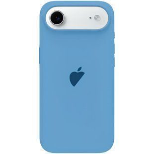 Чехол для iPhone 17 Air Silicone Case (replica) Голубой
