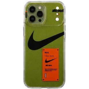 Чехол для iPhone 18 Pro Max Nike series Зеленый
