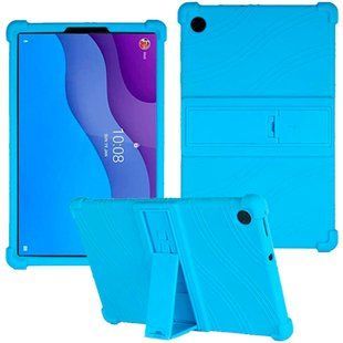 Противоударный чехол для Lenovo Tab M10 HD (2nd Gen) X306 Silicone armor Голубой смотреть фото | belker.com.ua