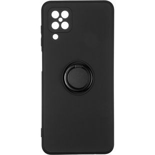 Противоударный чехол для Samsung Galaxy M12 (M127) Gelius Ring Holder Черный смотреть фото | belker.com.ua