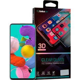 Защитное стекло для Samsung Galaxy A51 (A515) Gelius Pro 3D Черный смотреть фото | belker.com.ua