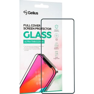 Защитное стекло для Samsung Galaxy M52 (M526) Gelius Full Cover Ultra-Thin 0.25mm Черный смотреть фото | belker.com.ua