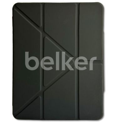 Чехол iPad 10.2 2020 (iPad 8) Logfer Origami Smart New Pencil Groove Черный смотреть фото | belker.com.ua