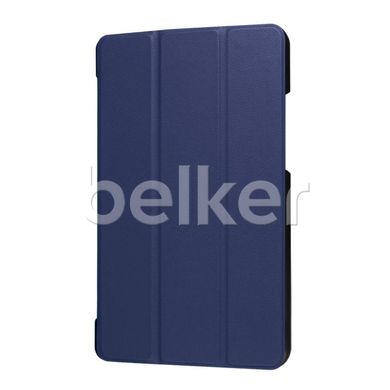 Чехол для Lenovo Tab 3 Plus 8.0 8703X Moko кожаный Темно-синий смотреть фото | belker.com.ua