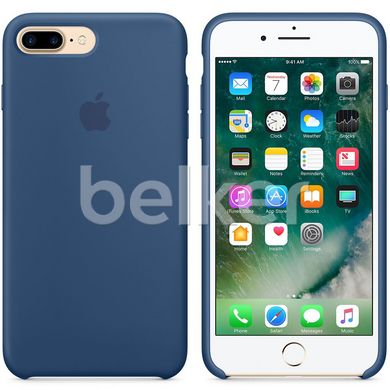 Чехол для iPhone 7 Plus Apple Silicone Case Темно-синий смотреть фото | belker.com.ua