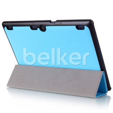 Чехол для Lenovo Tab 2 10.1 A10-30 Moko кожаный Голубой смотреть фото | belker.com.ua