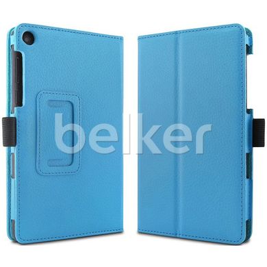 Чехол для Lenovo Tab 3 7.0 710 TTX кожаный Голубой смотреть фото | belker.com.ua