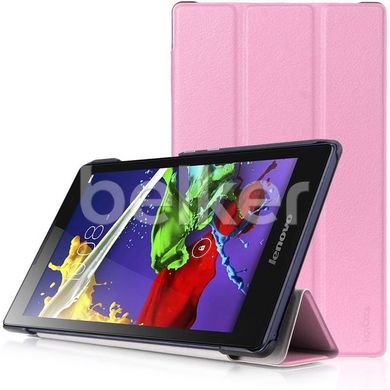 Чехол для Lenovo Tab 3 8.0 850 Moko кожаный Розовый смотреть фото | belker.com.ua