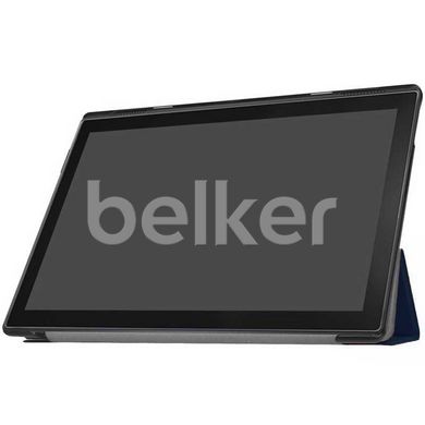 Чехол для Lenovo Tab 4 10 x304 Moko кожаный Темно-синий смотреть фото | belker.com.ua
