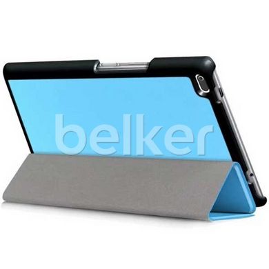 Чехол для Lenovo Tab 4 8.0 TB-8504 Moko кожаный Голубой смотреть фото | belker.com.ua