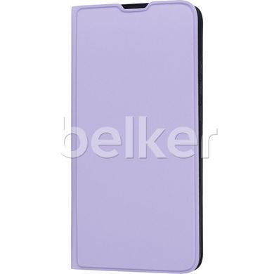 Чехол книжка на Samsung Galaxy A07s (A077) Book Cover Gelius Shell Case Сиреневый