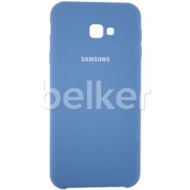 Оригинальный чехол для Samsung Galaxy J4 Plus (J415) Silicone Case Голубой смотреть фото | belker.com.ua