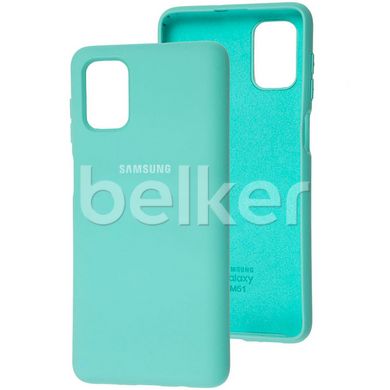 Оригинальный чехол для Samsung Galaxy M51 M515 Soft Case Бирюзовый смотреть фото | belker.com.ua