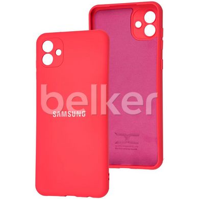 Оригинальный чехол для Samsung Galaxy A04 (A045) Soft Case Малиновый смотреть фото | belker.com.ua