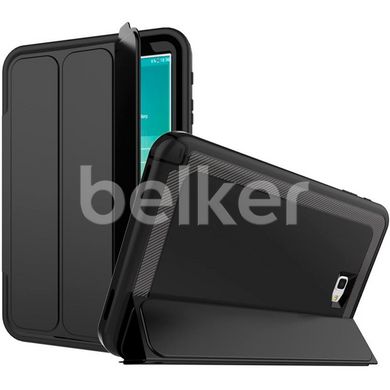 Противоударный чехол для Samsung Galaxy Tab A 10.1 T590, T595 Armor Book Cover Черный смотреть фото | belker.com.ua